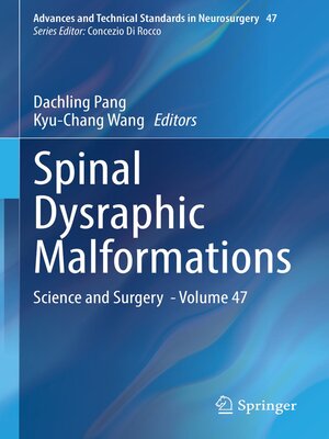 cover image of Spinal Dysraphic Malformations